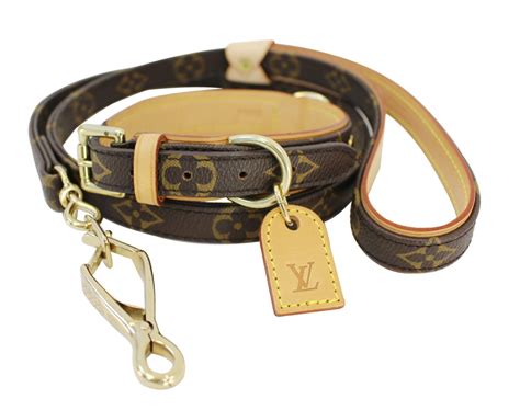 fake louis vuitton dog collar and leash|louis vuitton dog collar sizes.